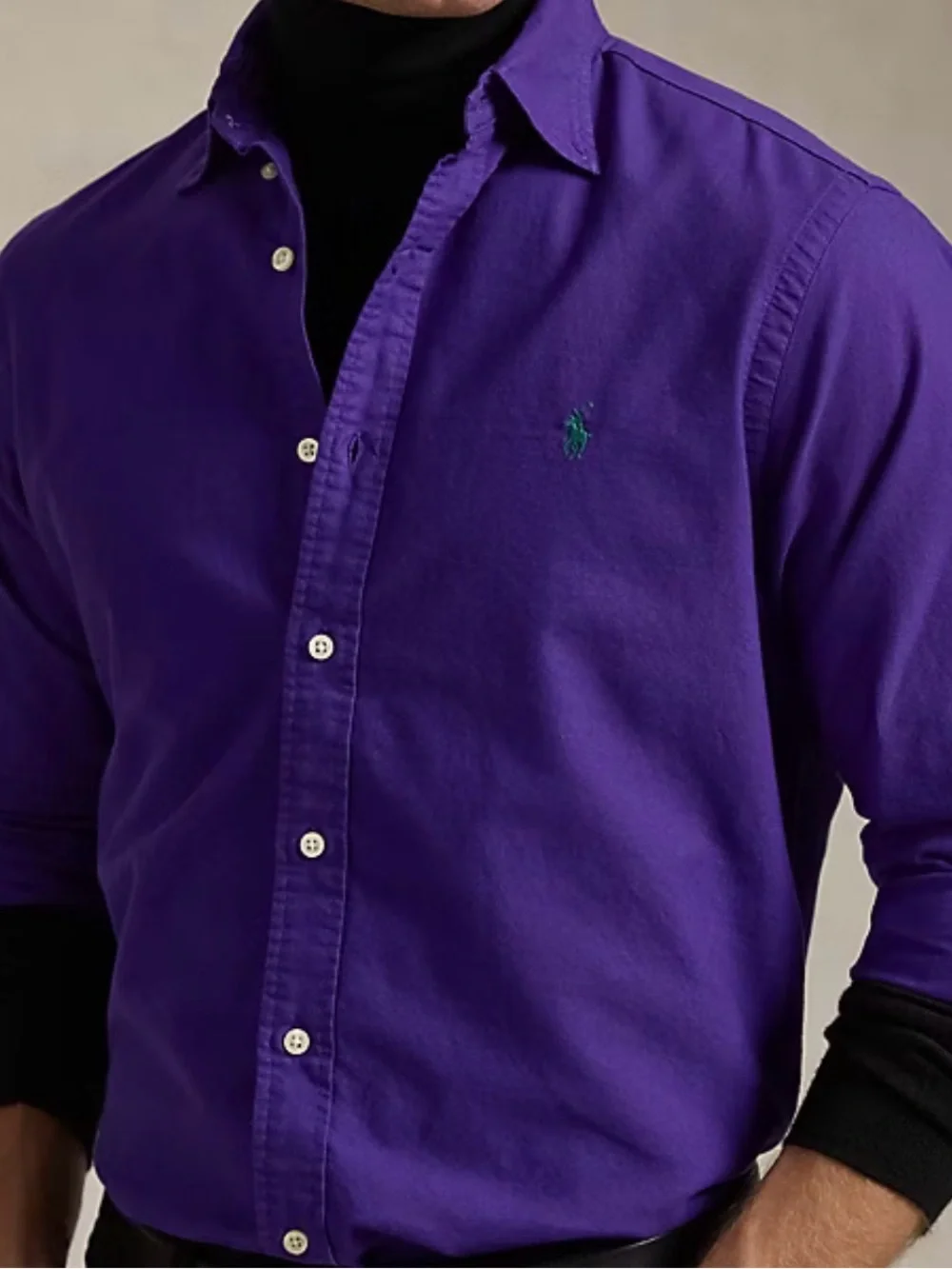 Classic Fit Garment-Dyed Oxford Shirt